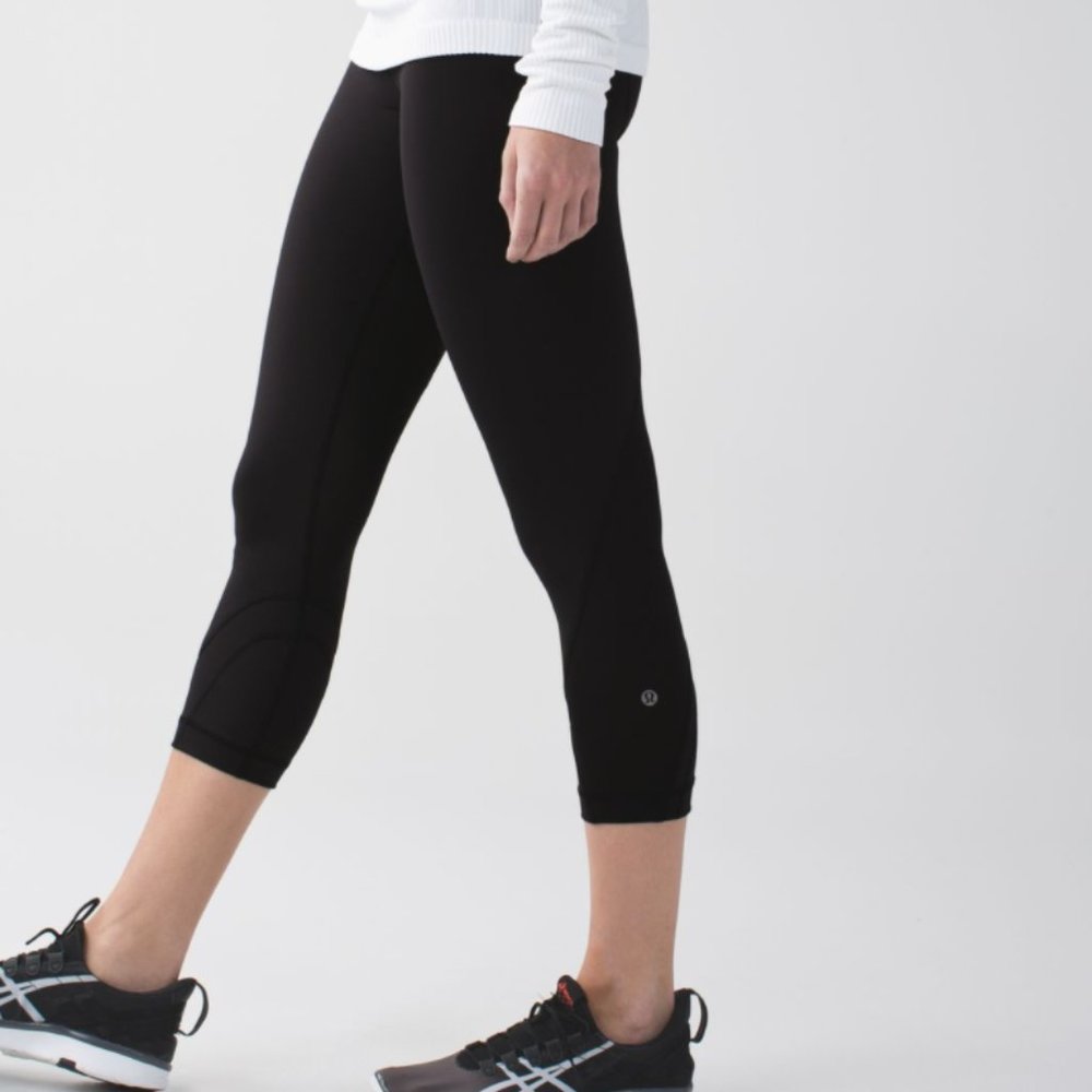 Lululemon Run: Inspire Crop II Black